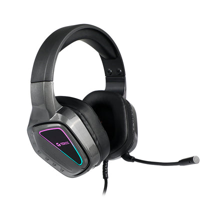 Auriculares Gaming Teros Te-8171n, Estéreo, Micrófono, Luces Rgb Los Auriculares