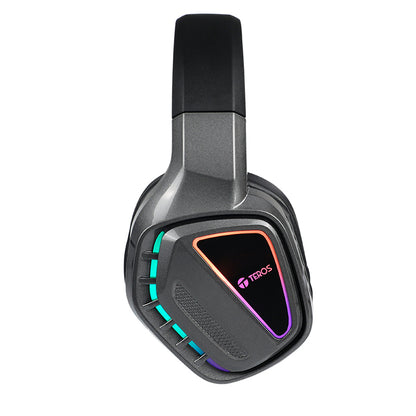 Auriculares Gaming Teros Te-8171n, Estéreo, Micrófono, Luces Rgb Los Auriculares