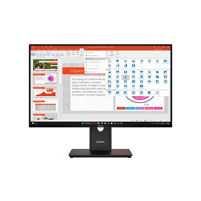 Monitor Plano Lenovo Thinkvision T27-40, 27 Wledfhd Ips/hdmi/dp/vga/usb-c/usb-b/usb-