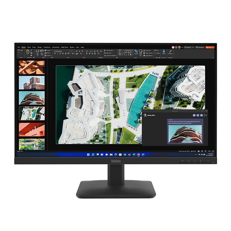 Monitor Plano Lenovo Thinkvision S27-4e, 27 Wled/fhd/ips/hdmi/vga El Monitor Len