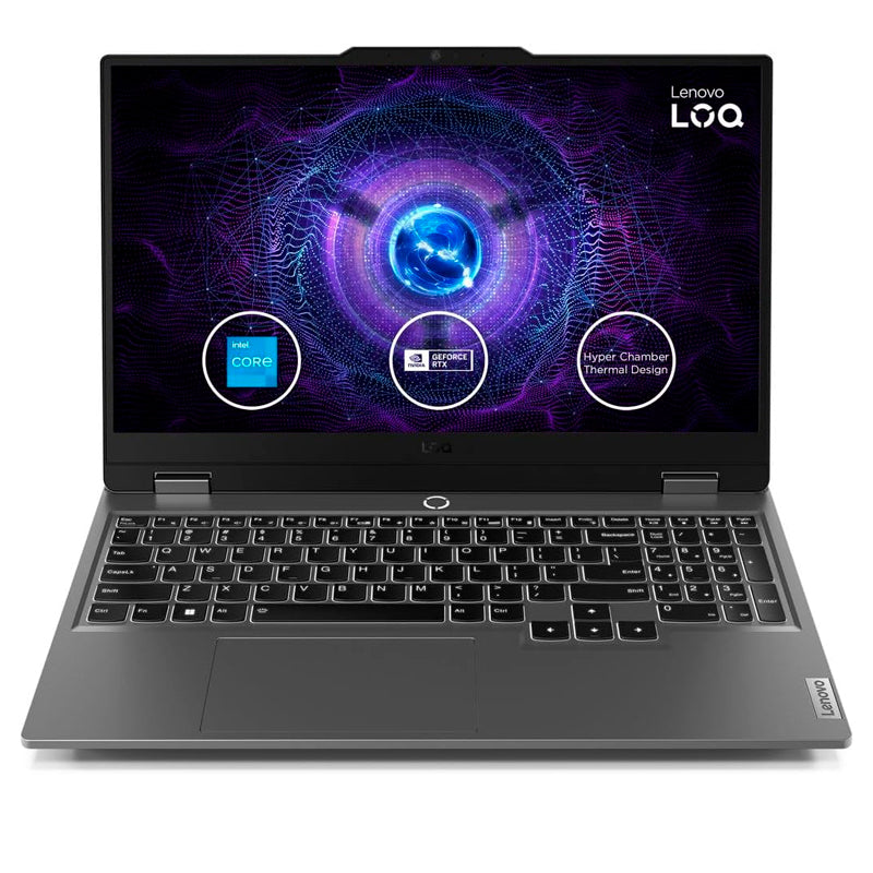 Notebook Lenovo Loq 15iax9, 15.6 Fhd Ips, Core I5-12450hx Hasta 4.4ghz, 8gb Ddr5-480