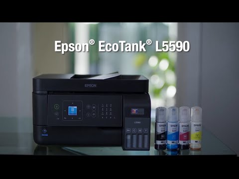 Impresora Multifuncional Epson EcoTank L5590 Wi-Fi 4 en 1 Sin Cartuchos